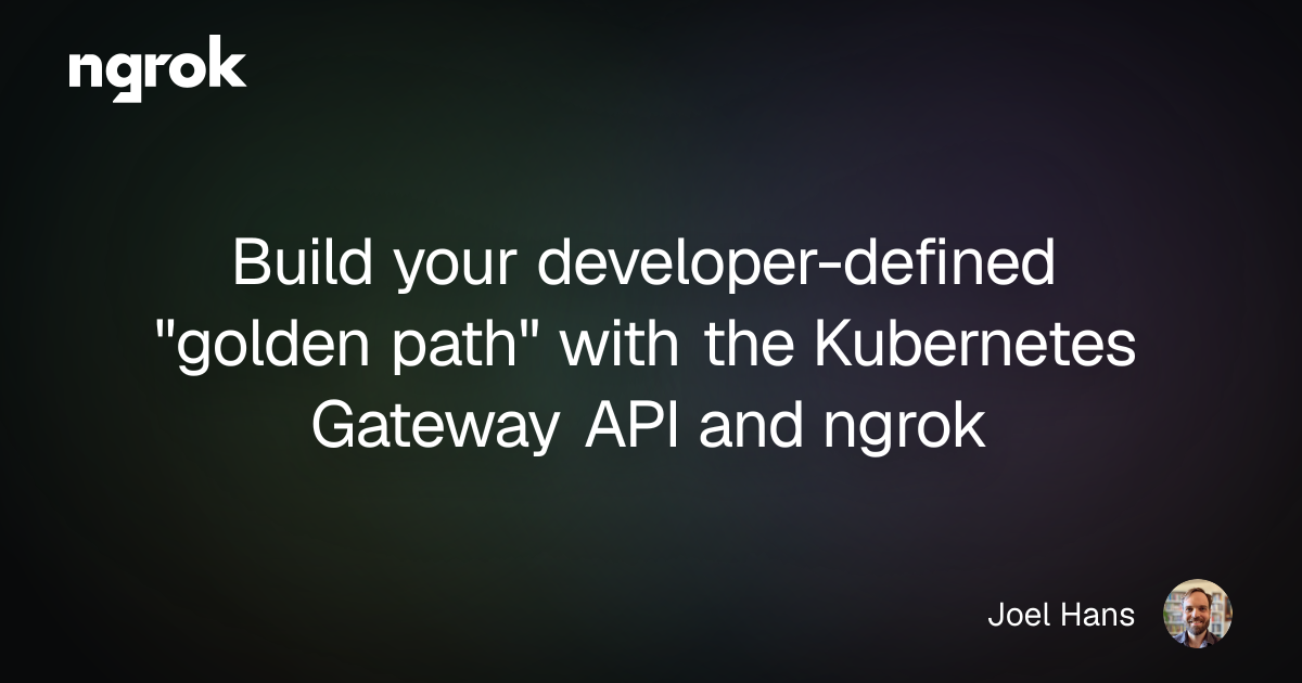 Golden Path Api Build your developer-defined